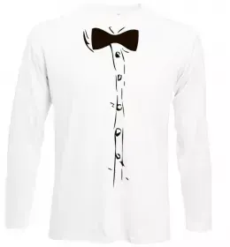 Лонгслів Метелик та фрак Чорний фото