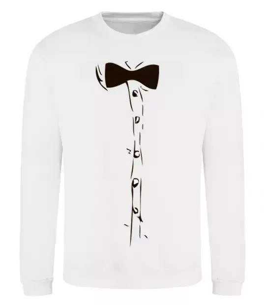 Світшот Метелик Білий фото