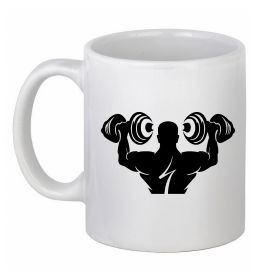 Чашка керамічна Культурист Чашка керамічна Культурист