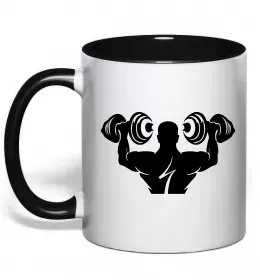 Чашка з кольоровою ручкою