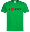 Мужская футболка I love Kyiv Зеленый фото