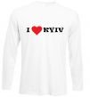 Реглан I love Kyiv Белый фото