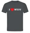 Мужская футболка I love Kyiv Графит фото