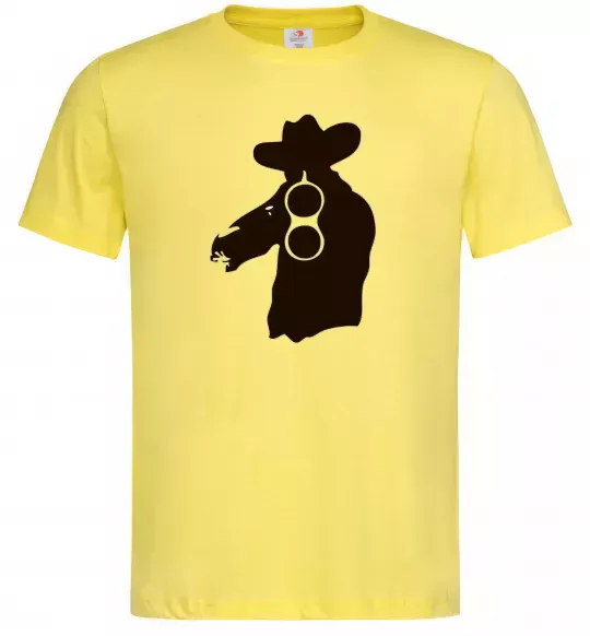 Чоловіча футболка Мисливець Лимонний фото