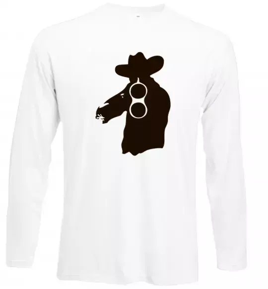 Лонгслів Мисливець Білий фото