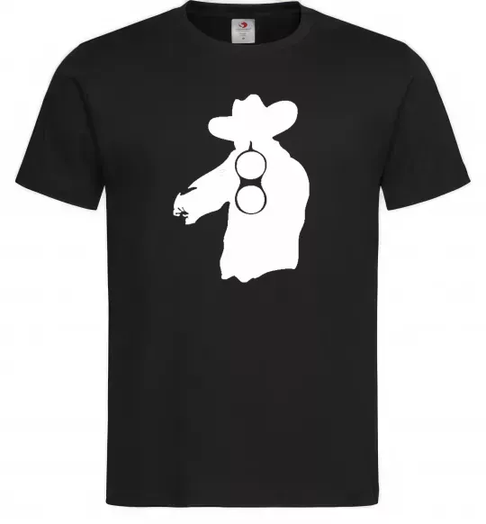 Чоловіча футболка Мисливець Чорний фото