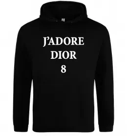 Жіноча толстовка (худі) J'ADORE DIOR 8 Чорний фото