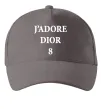 Кепка J'ADORE DIOR 8 Сірий фото