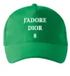 Кепка J'ADORE DIOR 8 Зелений фото
