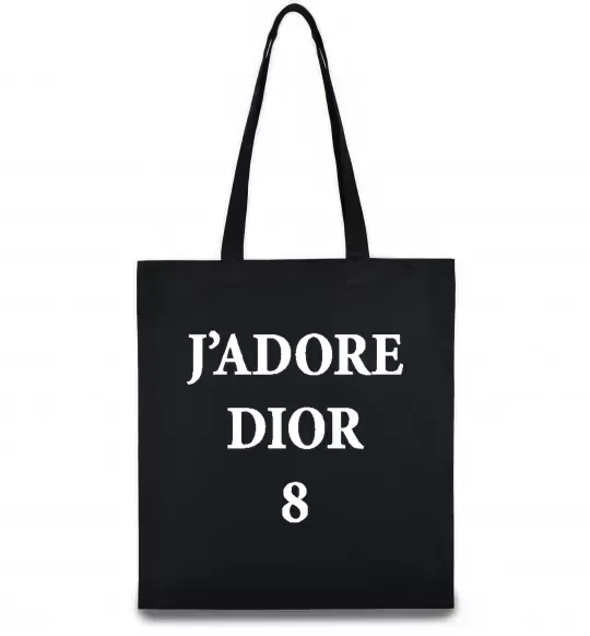 Еко-сумка J'ADORE DIOR 8 Чорний фото