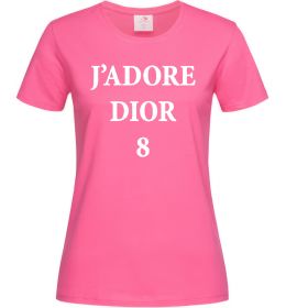 Женская футболка J'ADORE DIOR 8 Женская футболка J'ADORE DIOR 8
