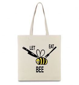 Эко-сумка LET EAT BEE
