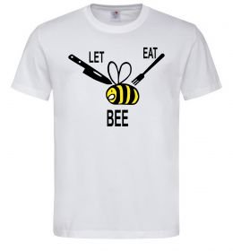 Мужская футболка LET EAT BEE Мужская футболка LET EAT BEE