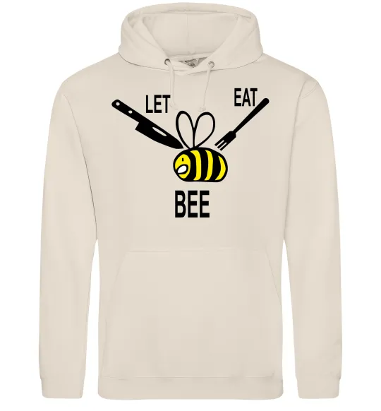Мужская толстовка (худи) LET EAT BEE Таш фото