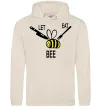 Мужская толстовка (худи) LET EAT BEE Таш фото