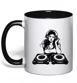 Чашка с цветной ручкой