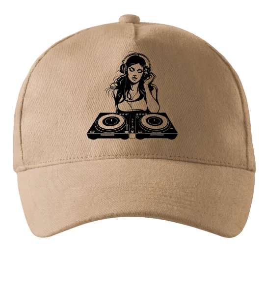 Кепка DJ GIRL Песочный фото