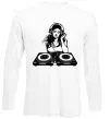 Лонгслив DJ GIRL Белый фото