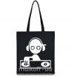 Эко-сумка DJ GIRL Черный фото