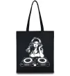 Еко-сумка DJ GIRL Чорний фото