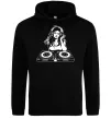 Женская толстовка (худи) DJ GIRL Черный фото