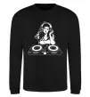 Світшот DJ GIRL Чорний фото
