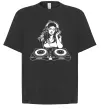 Футболка Оверсайз DJ GIRL Чорний фото