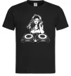 Мужская футболка DJ GIRL Черный фото