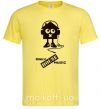 Мужская футболка ONLY HOUSE MUSIC Лимонный фото