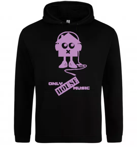 Жіноча толстовка (худі) ONLY HOUSE MUSIC Чорний фото