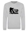 Свитшот ROCK з гітарою Серый меланж фото