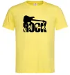 Мужская футболка ROCK з гітарою Лимонный фото