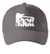 Кепка ROCK з гітарою Серый фото