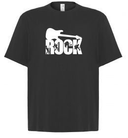 Футболка Оверсайз ROCK з гітарою