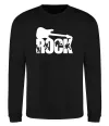 Свитшот ROCK з гітарою Черный фото