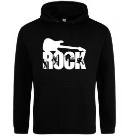 Мужская толстовка (худи) ROCK з гітарою Мужская толстовка (худи) ROCK з гітарою
