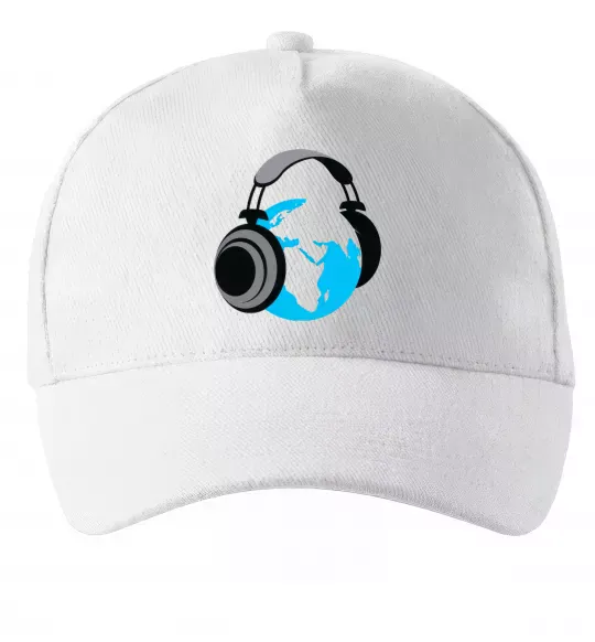 Кепка MUSIC EARTH Белый фото