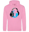 Жіноча толстовка (худі) MUSIC EARTH Рожевий фото