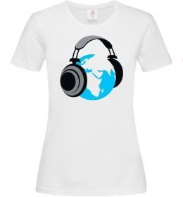 Жіноча футболка MUSIC EARTH