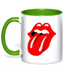 Чашка с цветной ручкой The Rolling Stones 1978 Черный фото