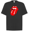 Футболка Оверсайз ROLLING STONES Черный фото