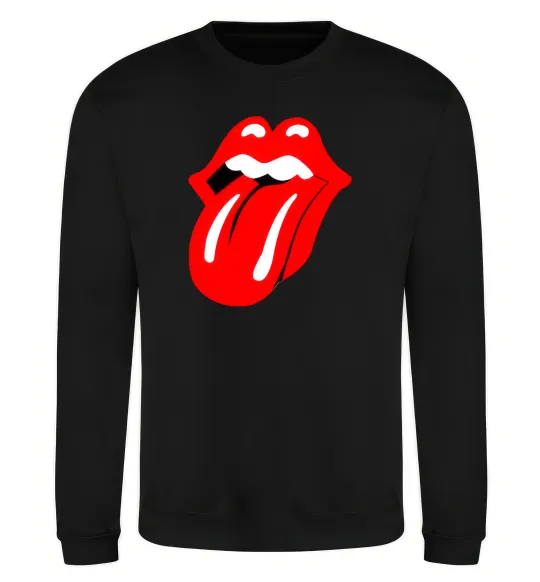 Свитшот ROLLING STONES Черный фото