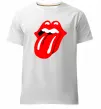 Мужская премиум футболка ROLLING STONES Белый фото