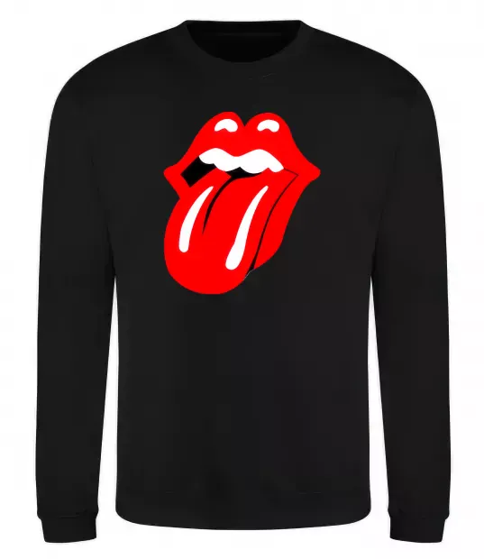 Свитшот ROLLING STONES Черный фото