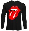 Реглан ROLLING STONES Черный фото