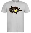 Чоловіча футболка HAPPY FAT CAT Сірий Чоловіча футболка HAPPY FAT CAT Сірий фото