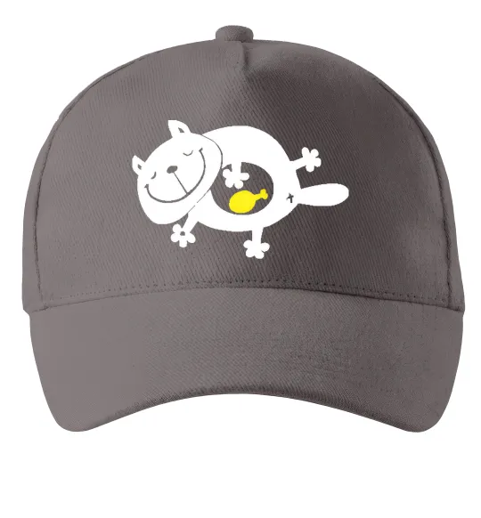 Кепка HAPPY FAT CAT Серый фото