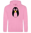 Мужская толстовка (худи) POP-EYED PENGUIN Розовый фото