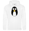 Женская толстовка (худи) POP-EYED PENGUIN Белый Женская толстовка (худи) POP-EYED PENGUIN Белый фото