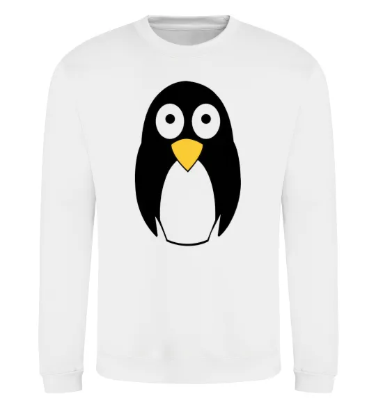 Світшот POP-EYED PENGUIN Білий фото